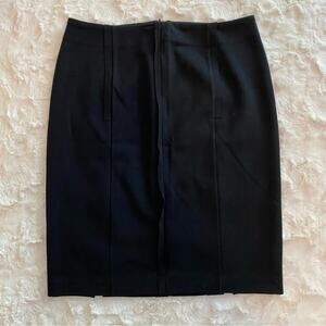 Blumarine Made in Italy Black Classic Pencil Mini Skirt Women